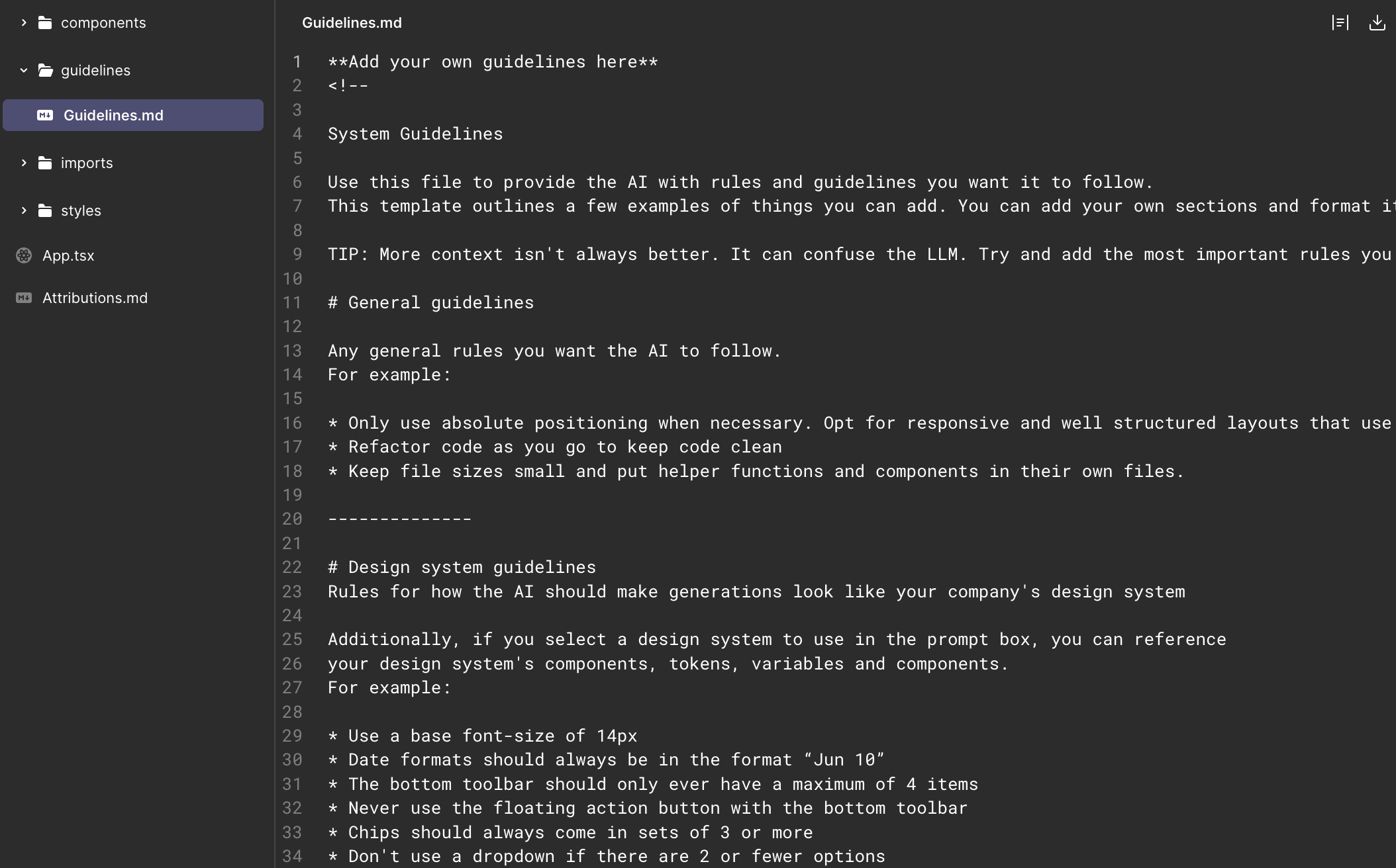Skärmbild från Figma make