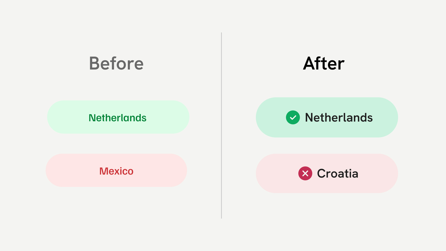 UI förbättrade knappar